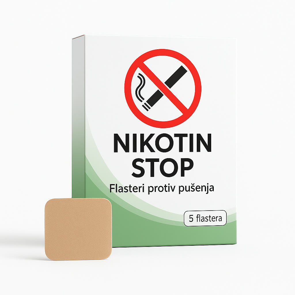 Nikotin Stop flasteri — paket 5+5+5 (15 flastera) 3